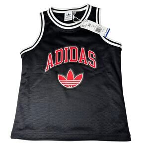 XS youth Adidas Jersey Mesh Tank Top basketball inspired NWT